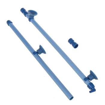 

New 23" Suction Cup Bubble Wall Tube For Fish Tank Airstone