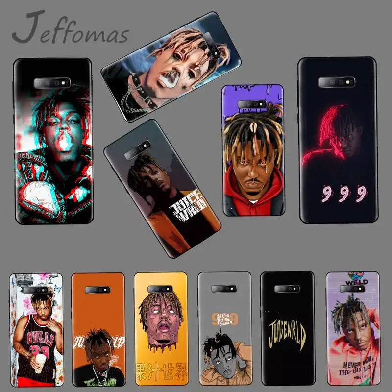 Высококачественный чехол для телефона Juice WRLD USA Rapper Samsung S6 S7 edge S8 S9 S10 e plus A10 A50 A70 note8