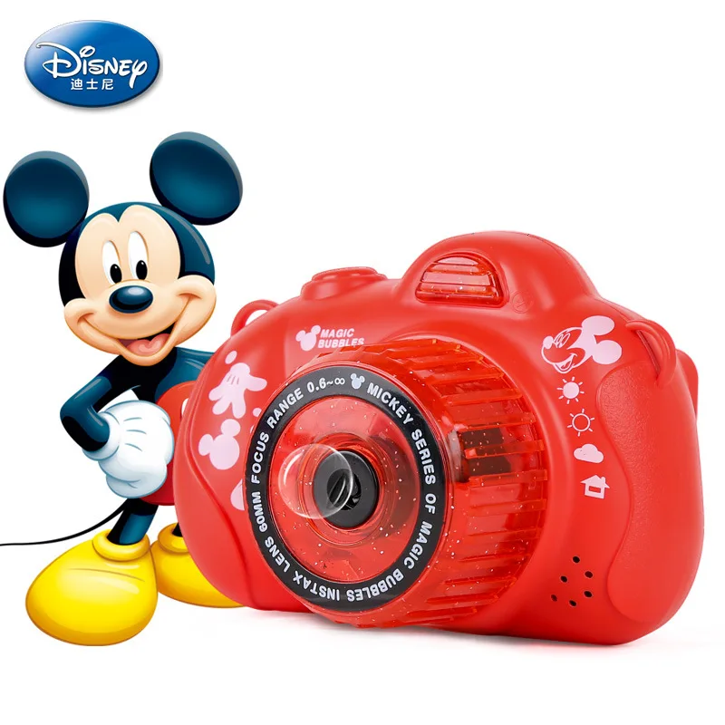 Disney открытый досуг Забавный интерактивный лед и снег Микки пузырь машина детские