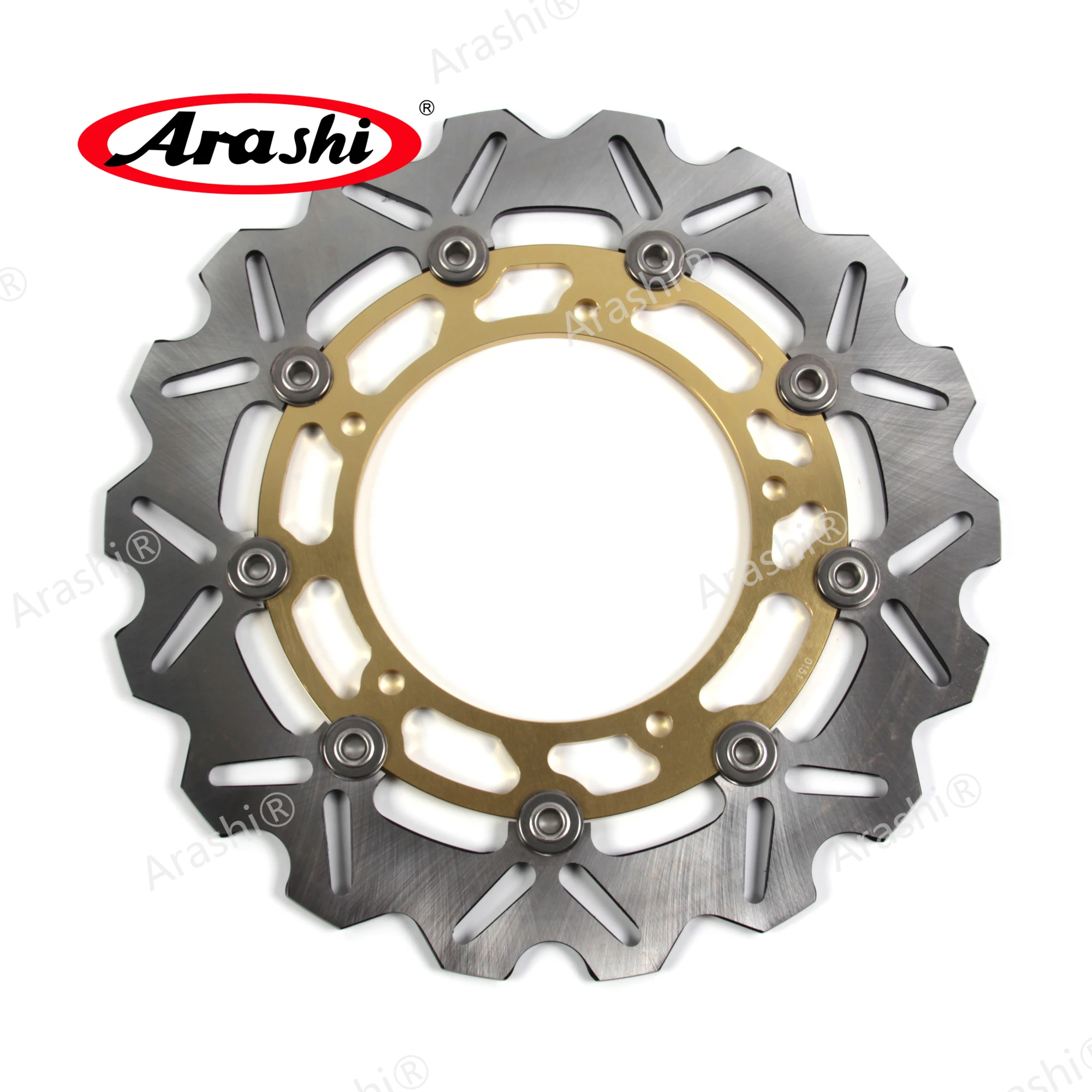 Arashi 1PCS For YAMAHA YZF R3 320cc 2015 2016 2017 2018 CNC Floating Front Brake Discs Brake Rotors Motorcycle YZF-R3