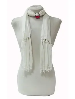 

Scarf gem. Ecru. Orion.