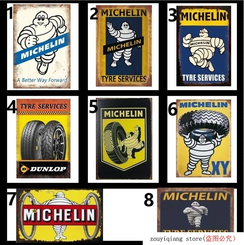 Vintage Home Decor Tyre Services 20*30 cm Metal Sign Wall Sign Decor Home Bar Garage Decoration Shabby Chic Tin Sign