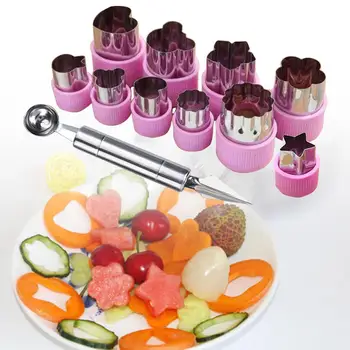 

Cookie Scoop Set Stainless Steel Ice Cream Scoop Trigger Fruit Melon Scoop