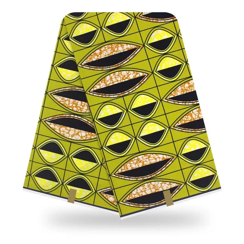 Miss. L Новая африканская восковая хлопковая ткань с принтом, высокое качество, Анкара, восковая Ткань 6 ярдов/шт для вечерней вечеринки SP19S121019