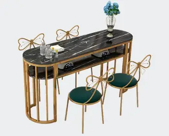 

Manicure table single double simple modern manicure table round double table economical manicure table and chair set