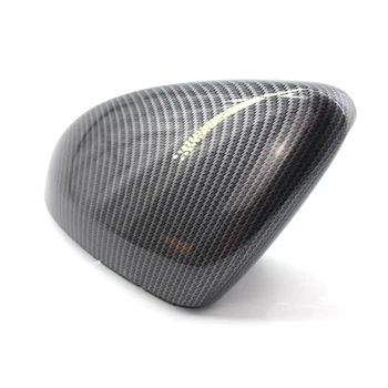 

2Pcs Car Rearview Mirror Cover Trim Carbon Fiber For Golf 7 MK7 2014 - 2018 Rear View Mirror Case