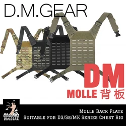 DMGear-tablero trasero Molle D3 SS MK Series, colgante de pecho, DMM-BAN2 Universal