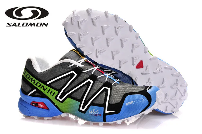 Salomon speed Cross 3 CS III Профессиональная мужская обувь дышащие кроссовки с подушкой Светоотражающие спортивные кроссовки для фехтования европейские 40-45