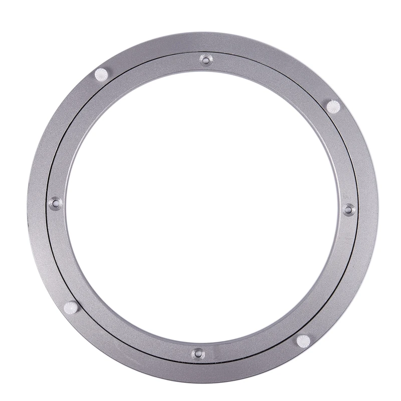 HOT-Aluminium Rotating Turntable Bearing Swivel Plate 16 Inch Silver