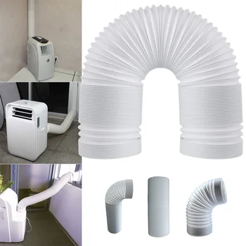 

Mobile Air Conditioning Exhaust Pipe Telescopic Durable for Portable Air Conditioner FAS6