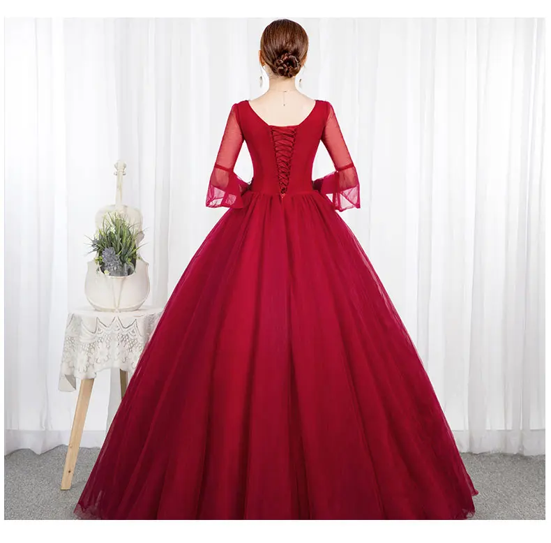 Robe De Soiree Новые Дешевые Бальные элегантные вечерние платья с цветочной вышивкой и v-образным вырезом кружевные вечерние платья для выпускного бала