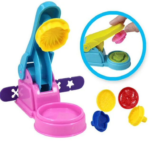 1Set Plasticine mould Polymer Clay Tool Kit Children Kids DIY Playdough Modeling Mould Clay Tool Kit Educational Toys Gift 3