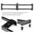YELANGU Camera Slider Dolly Rail Video Stabilizer for L4X Electric Car Slider for SLR Camera Phone Shooting Video Recording