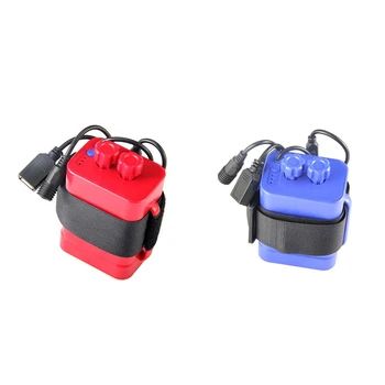 

6 Section 18650 Waterproof Battery Case 5V USB / 8.4V DC Dual Interface 18650 Waterproof Battery Box