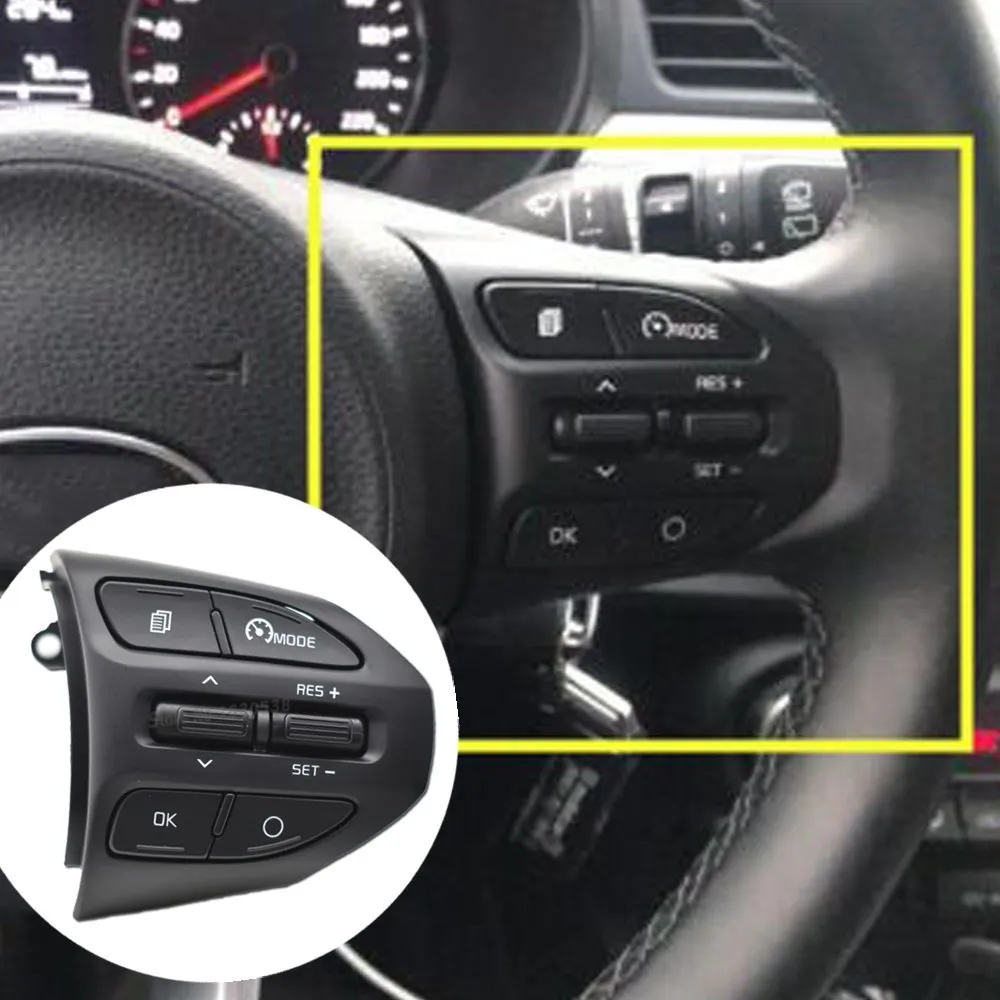 RH пульт управления круиз контролем 96720G6010 для Kia RIO K2 Picanto 2017 2018 96720G6010|Переключатели