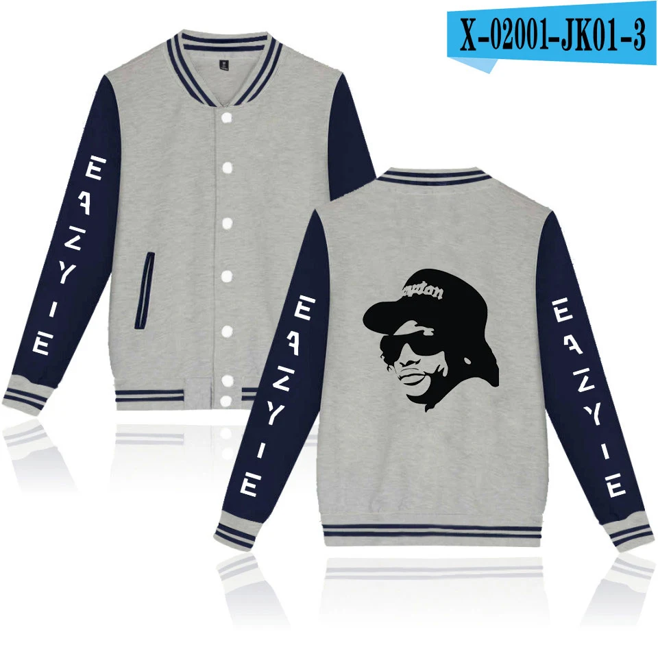 Eazy-E куртка kpop куртка женская уличная мужские куртки с принтом dulder Eazy-E куртки плюс размер Homme - Цвет: E