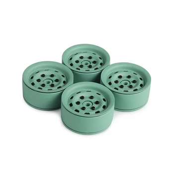 

4Pcs Aluminum Alloy 1.9 inch Wheels Rims for 1/10 Rc Crawler Axial Scx10 Scx10 Ii 90046 Traxxas D90