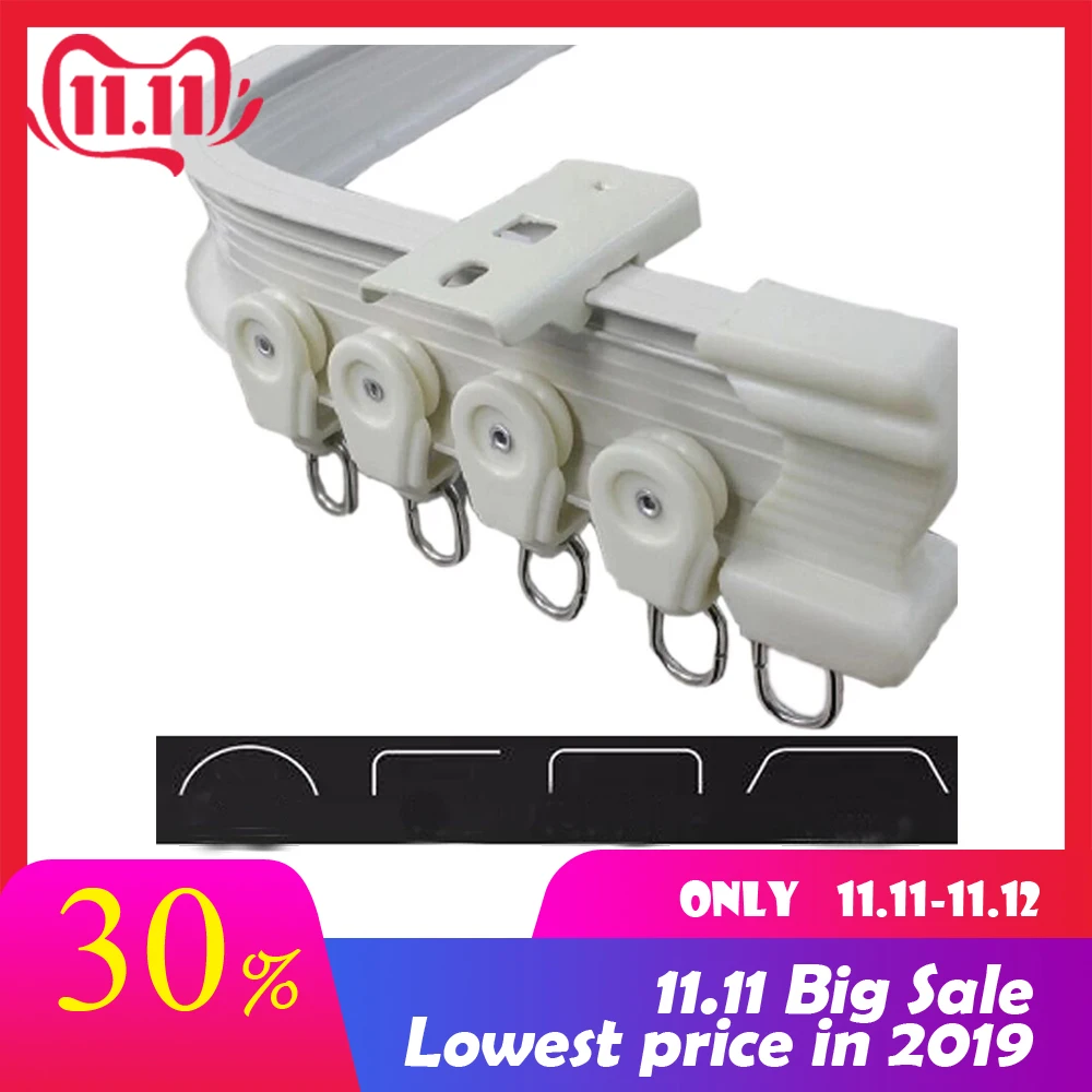 Curtain Tracks White Curtain Rail Tracks For Windows And