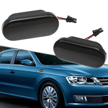 

2Pcs Led Dynamic Side Marker Turn Signal Light For Ford C-Max Fiesta Focus MK2 Fusion Galaxy Car Accessories