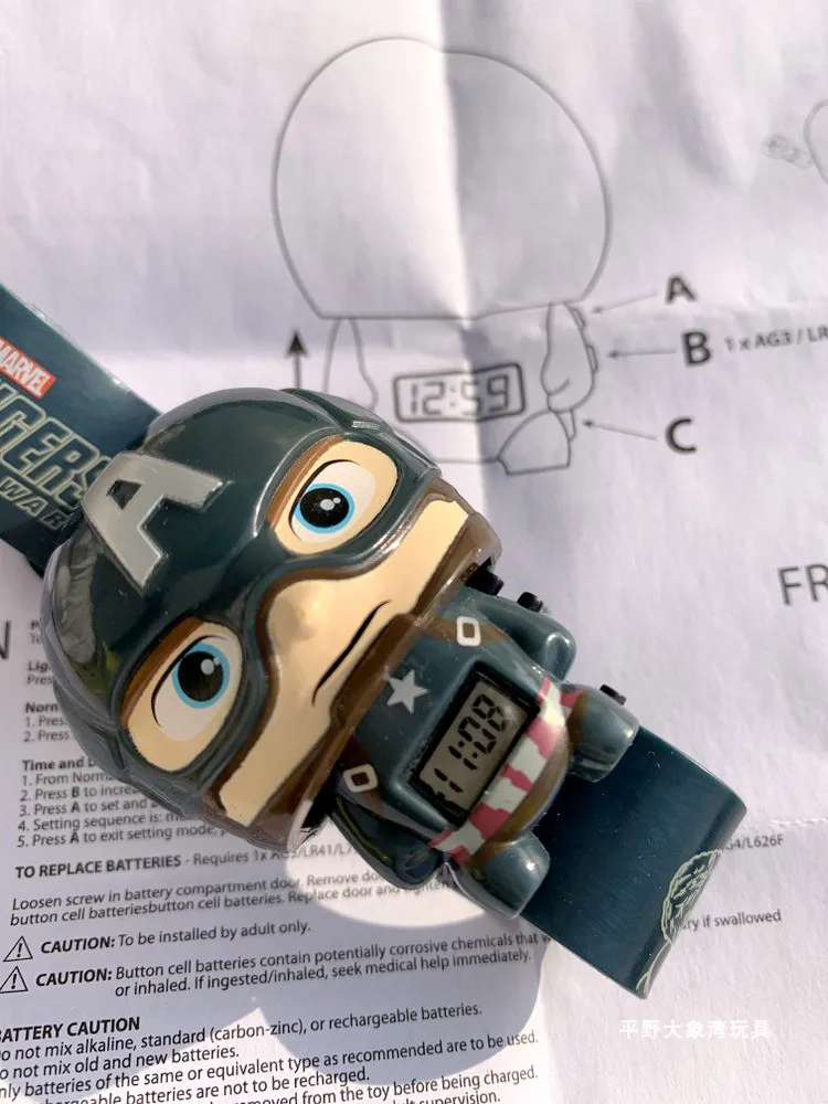 Marvel Avengers Iron Man Hulk Star Wars Kylo Ren Darth Vader Chirldren Watch Kawaii Toys Gifts Anime Favorites Collect Ornaments Marvel Avengers Iron Man Hulk Star Wars Kylo Ren Darth Vader Chirldren Watch Kawaii Toys Gifts Anime Favorites Collect Ornaments