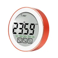Цифровой термометр для мяса, двойной зонд, цифровой термометр для барбекю, часы, таймер для духовки, кухни, гриля