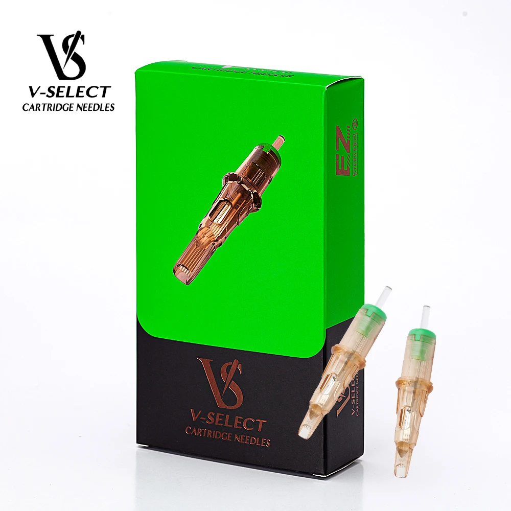 EZ V-Select Tattoo Cartridge Needles #10 0.30mm Magnum for Machine Grips 20pcs/Box | Красота и здоровье