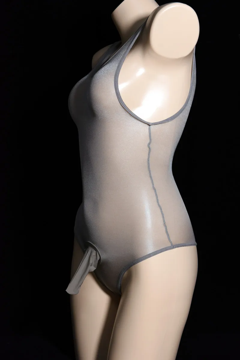 bodypantyhose Seksi erkekler yağ parlak ince Teddy Bodysuit bodypantyhose parlak dans  tayt şekillendirme külotlu gece kulübü eşcinsel aşınma iç çamaşırı -  AliExpress