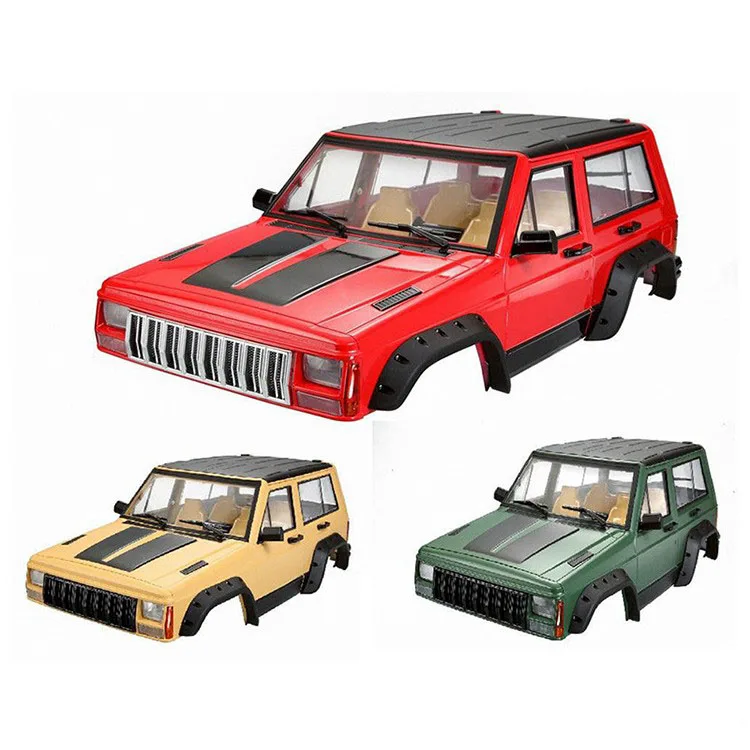 313 мм Колесная база Cherokee корпус автомобиля оболочка для 1/10 RC Гусеничный автомобиль осевой SCX10 90046 90047