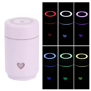 

220ml Ultrasonic Air Humidifier Romantic Soft Light USB Essential Oil Diffuser Car Purifier Aroma Anion Mist Maker