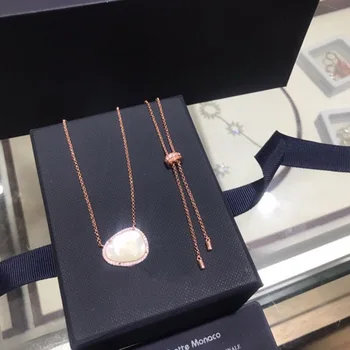 

2020 new arrival Morocco nacre long chain necklace brand original cool delicate necklace women girl gift