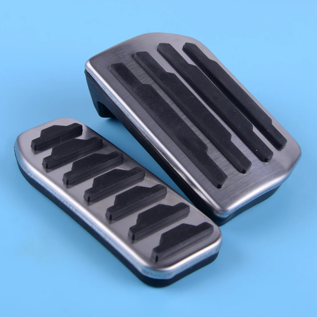 CITALL автомобиля автоматический Шестерни топлива педаль тормоза Pad Cover Protector подходит для Land Rover Discovery Evoque