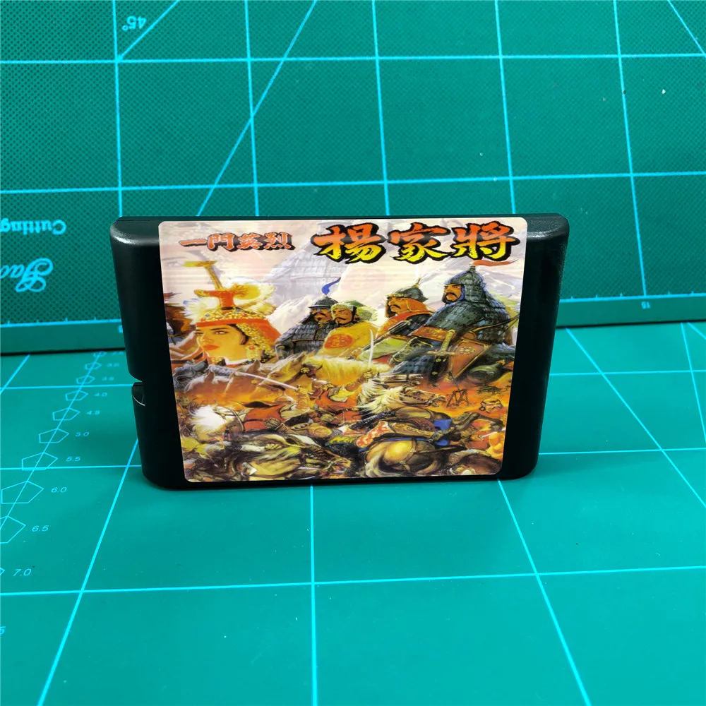16-битный картридж MD для консоли MegaDrive Genesis семья Yang Warrior (Китай) | Электроника