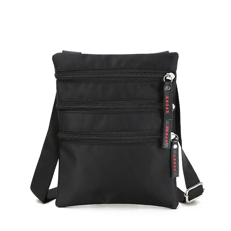 

Hot Sales MEN'S Messenger Bag Multi-pockets Shoulder Bag PU Leather Documents Change Mobile Phone Bag