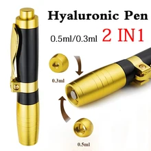 2 в 1 гиалурон карандаш для инъекций губ высокого давления распылитель мезо микро пистолет для потери веса против старения неинвазивный небулайзер шприц