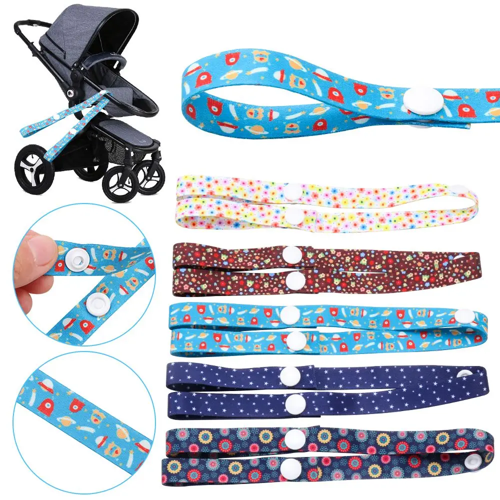 1 Pcs Anti-lost Chain New Baby Stroller Accessories Anti-Drop Hanger Belt Holder Toys Stroller Strap Fixed Car Pacifier Chain baby stroller accessories set