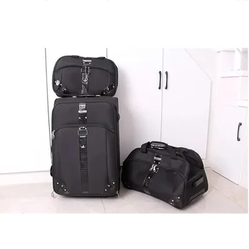 

Luxury crocodile skin luggage sets large-capacity 26inch luggage travel trolley bag handbag with suitcase set 3 pieces