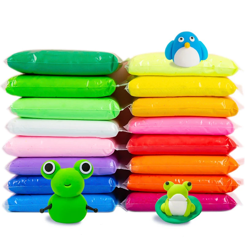 

Ultra-Light Clay Big Bag Children's Clay Color Safe Non-Toxic Plasticine Handmade Space Mud Creative Diy Toy Birthday Gift