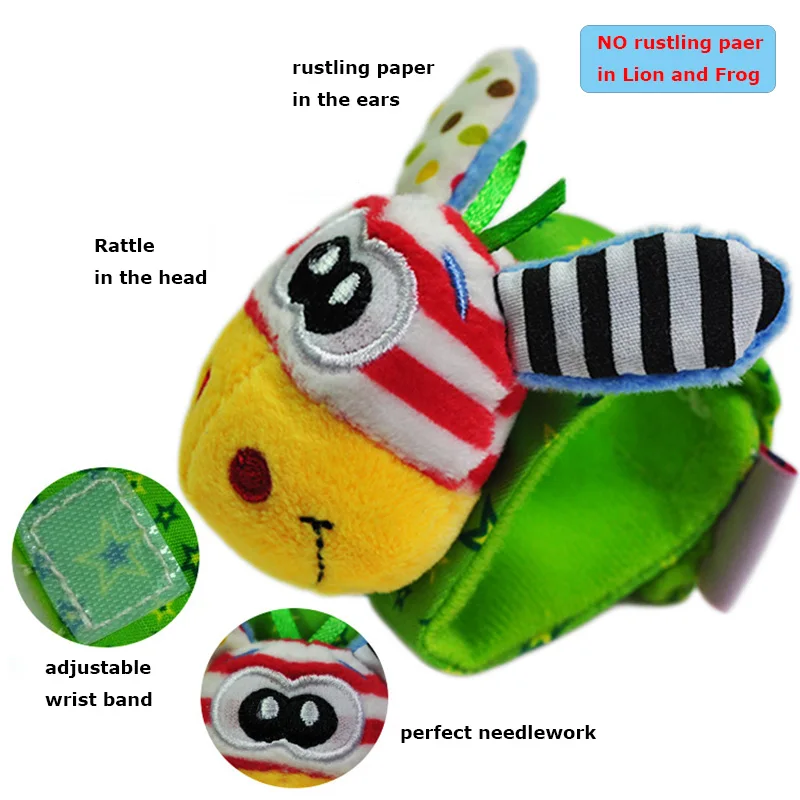 baby toy wrist band bell (3)