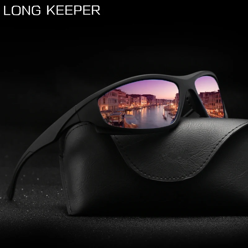 

Sport Polarized Sunglasses Men Brand Polaroid Driving Sun Glasses UV400 Protection Vintage Car Driver Black Eyewear for Male