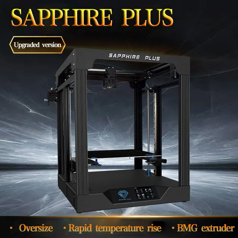 

Sapphire Plus 3D Printer Large-Scale High-Precision Quasi-Industrial Grade Household FDM Desktop Corexy Structure