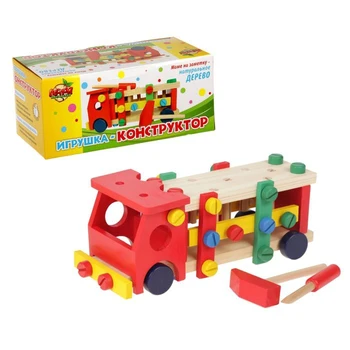 

Construction set "Typewriter" with a screwdriver and a hammer