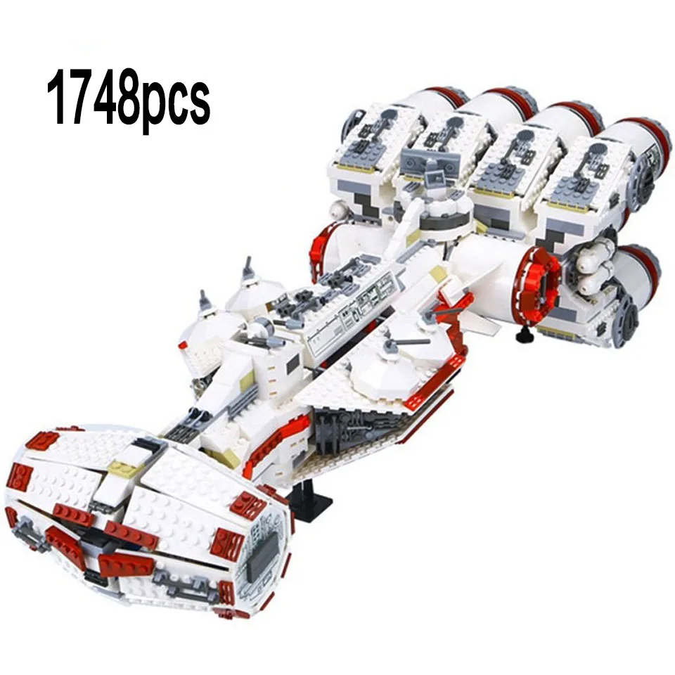 

The Tantive IV Rebel Blockade Runner 1748pcs Legoinglys StarWars Model Building Blocks Compatible Legoinglys Toys gift