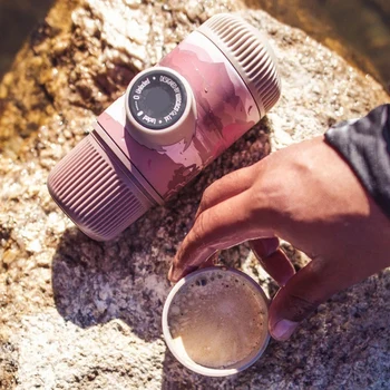 

Portable hand press coffee machine handheld mini hand press coffee machine suitable for outdoor hand press coffee machine