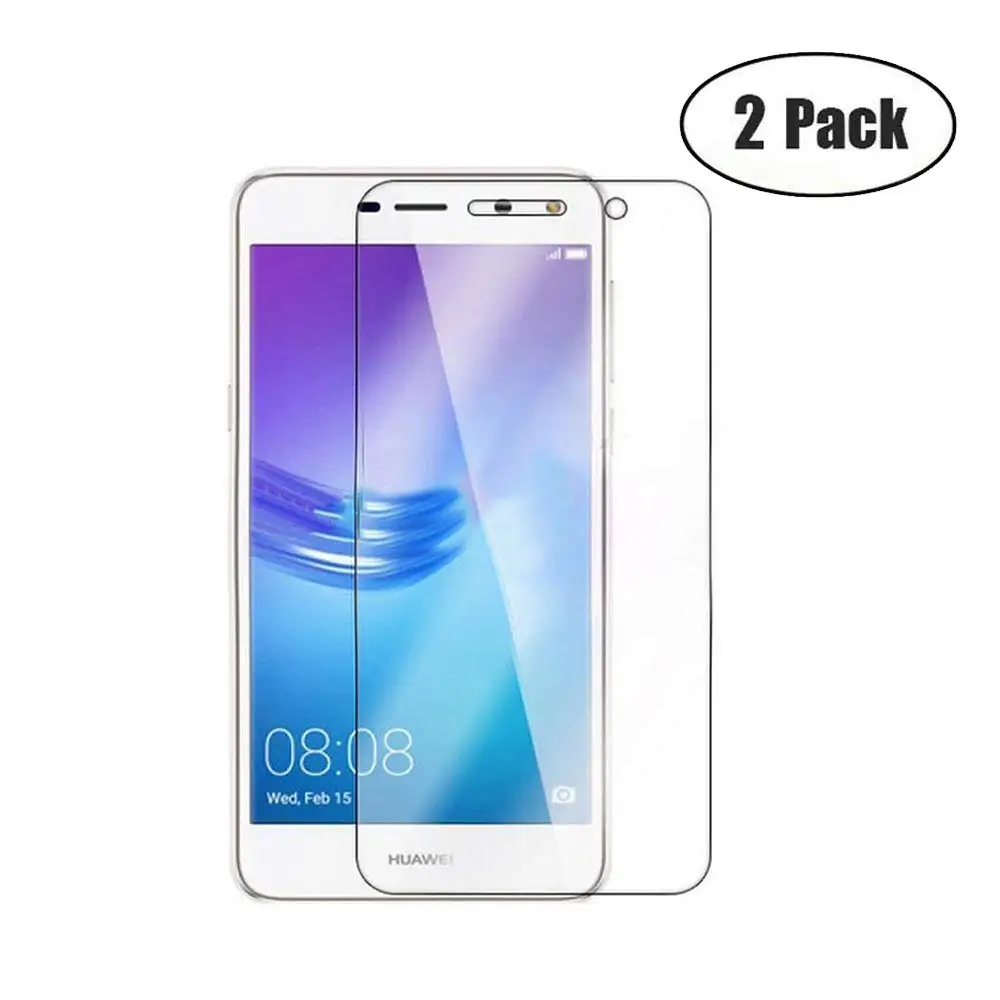 

2PCS Tempered Glass screen Protector 2.5 9h Protective Film for Huawei Y6 2017 MYA-L11 MYA-L41 Y5 2017 Nova Young MYA L11 L41