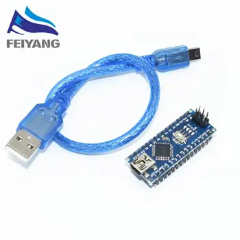 

10PCS Nano 3.0 controller compatible with nano CH340 USB driver with CABLE NANO V3.0 DX