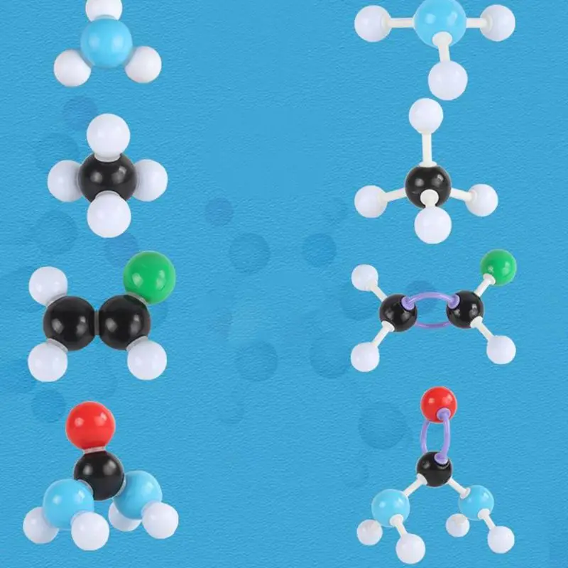  Organic Chemistry Scientific Atom Molecular Structure Models Teach Set Kit Tool - 4000361704827