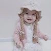 Winter Soft Warm Cute Wig Big Braid Kids Girls Princess Hat Baby Children Knitted Hat Birthday Christmas Party 48-52cm Hot 5