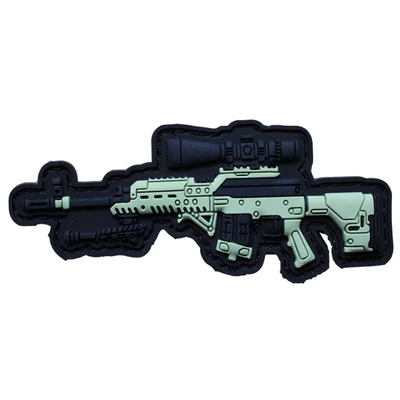 QB MK18 81-1 нашивка значок цвет патч Прикрепленный Охота военные нашивки значок для ПВХ патч - Цвет: SVDK
