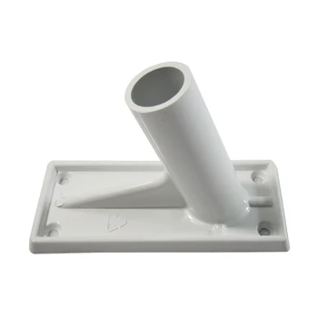 

Punch Free Paste Outdoor Display Stable Flag Pole Holder Garden Anti Rust Wall Mounted Patio Durable Accessories Bracket