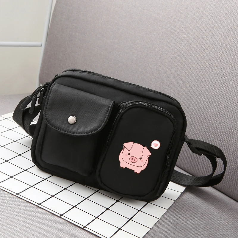 2019 стильный Kawaii Pig дизайн для женщин и мужчин сумка сумки женские мульти молния